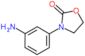 3-(3-aminophenyl)oxazolidin-2-one