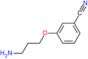 3-(3-aminopropoxy)benzonitrile