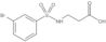 N-[(3-Bromophenyl)sulfonyl]-β-alanine