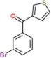 (3-bromophenyl)(thiophen-3-yl)methanone