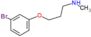 3-(3-Bromophenoxy)-N-methyl-1-propanamine