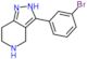 3-(3-Bromophenyl)-4,5,6,7-tetrahydro-2H-pyrazolo[4,3-c]pyridine