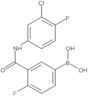 B-[3-[[(3-Chloro-4-fluorophenyl)amino]carbonyl]-4-fluorophenyl]boronic acid