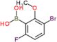 B-(3-Bromo-6-fluoro-2-methoxyphenyl)boronic acid