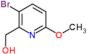 (3-bromo-6-methoxypyridin-2-yl)methanol