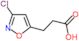 3-(3-chloro-1,2-oxazol-5-yl)propanoic acid