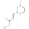 2-Propenoic acid, 3-(3-chlorophenyl)-, methyl ester