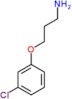 3-(3-chlorophenoxy)propan-1-amine