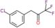 3-(3-chlorophenyl)-1,1,1-trifluoro-propan-2-one