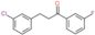 1-Propanone, 3-(3-chlorophenyl)-1-(3-fluorophenyl)-