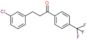 1-Propanone, 3-(3-chlorophenyl)-1-[4-(trifluoromethyl)phenyl]-