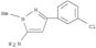 1H-Pyrazol-5-amine,3-(3-chlorophenyl)-1-methyl-