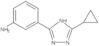 3-(3-Cyclopropyl-1H-1,2,4-triazol-5-yl)benzenamine