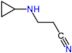 3-(cyclopropylamino)propanenitrile