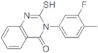 3-(3-FLUORO-4-METHYLPHENYL)-2-MERCAPTOQUINAZOLIN-4(3H)-ONE