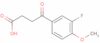 3-(3-Fluoro-4-methoxybenzoyl)propionic acid