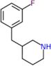 3-(3-fluorobenzyl)piperidine