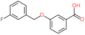 3-[(3-fluorobenzyl)oxy]benzoic acid