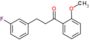 3-(3-fluorophenyl)-1-(2-methoxyphenyl)propan-1-one