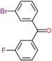 (3-bromophenyl)(3-fluorophenyl)methanone