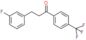 3-(3-fluorophenyl)-1-[4-(trifluoromethyl)phenyl]propan-1-one