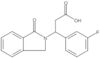 β-(3-Fluorophenyl)-1,3-dihydro-1-oxo-2H-isoindole-2-propanoic acid