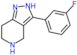 3-(3-fluorophenyl)-4,5,6,7-tetrahydro-2H-pyrazolo[4,3-c]pyridine