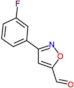 3-(3-fluorophenyl)isoxazole-5-carbaldehyde