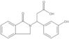 1,3-Dihydro-β-(3-hydroxyphenyl)-1-oxo-2H-isoindole-2-propanoic acid