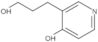 4-Hydroxy-3-pyridinepropanol