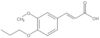 3-(3-Methoxy-4-propoxyphenyl)-2-propenoic acid