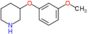 3-(3-methoxyphenoxy)piperidine