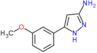 5-(3-methoxyphenyl)-1H-pyrazol-3-amine