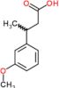 3-Methoxy-β-methylbenzenepropanoic acid