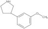 3-(3-Methoxyphenyl)pyrrolidine