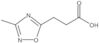 3-Methyl-1,2,4-oxadiazole-5-propanoic acid