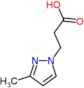 3-(3-methyl-1H-pyrazol-1-yl)propanoic acid