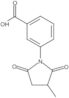 3-(3-Methyl-2,5-dioxo-1-pyrrolidinyl)benzoic acid