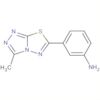 Benzenamine, 3-(3-methyl-1,2,4-triazolo[3,4-b][1,3,4]thiadiazol-6-yl)-