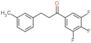 1-Propanone, 3-(3-methylphenyl)-1-(3,4,5-trifluorophenyl)-