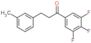 3-(m-tolyl)-1-(3,4,5-trifluorophenyl)propan-1-one