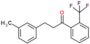 1-Propanone, 3-(3-methylphenyl)-1-[2-(trifluoromethyl)phenyl]-