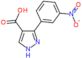 5-(3-nitrophenyl)-1H-pyrazole-4-carboxylic acid