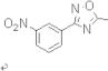 5-methyl-3-(3-nitrophenyl)-1,2,4-oxadiazole