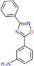 3-(3-phenyl-1,2,4-oxadiazol-5-yl)aniline