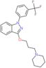 3-[3-(piperidin-1-yl)propoxy]-1-[3-(trifluoromethyl)phenyl]-1H-indazole