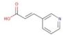 3-(3-Pyridinyl)-2-propenoic acid