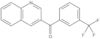 3-Quinolinyl[3-(trifluoromethyl)phenyl]methanone