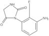 3-(3-Amino-2-fluorophenyl)-2,4-imidazolidinedione