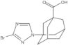 3-(3-Bromo-1H-1,2,4-triazol-1-yl)tricyclo[3.3.1.1<sup>3,7</sup>]decane-1-carboxylic acid